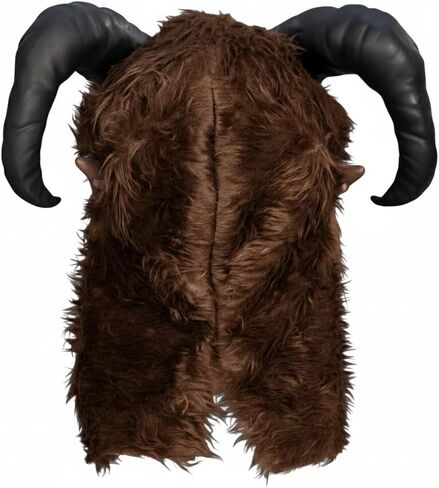 Krampus Mask Scary Santa Claus Spooky with Light Up Eyes Adult Unisex Halloween Costume Cosplay Accessory in Saudi Arabia