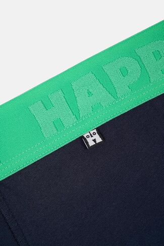 Happy Socks mens 3-pack Solid Navy Short Boxers in Saudi Arabia