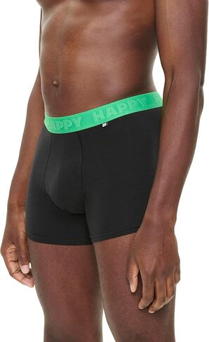 Happy Socks mens 3-pack Solid Navy Short Boxers in Saudi Arabia
