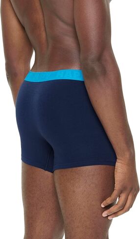 Happy Socks mens 3-pack Solid Navy Short Boxers in Saudi Arabia