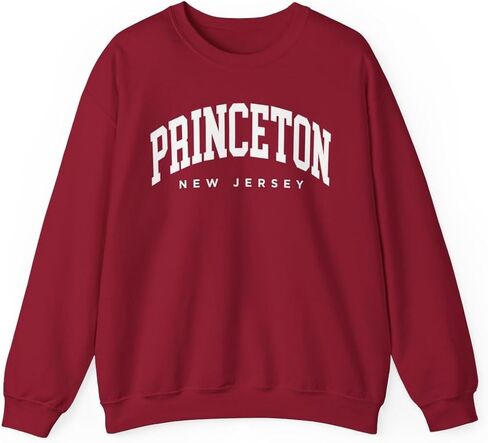 Princeton New Jersey Adult Unisex Crewneck Sweatshirt in Saudi Arabia