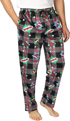 Marvel Men's Pajama Bottom, Lounge Pant With Drawstring, Ultra-soft & Comfortable, M in Saudi Arabia