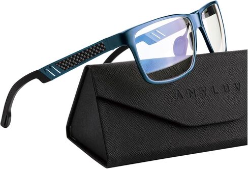 ANYLUV Reading Glasses Men Blue Light Blocking Reading Glasses for Men Carbon Fiber Computer Blocker 2.25 Magnification in Kuwait