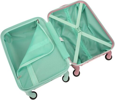 Bioworld Lilo & Stitch Dual-Side Tropical Stitch & Angel Print 20" Adult ABS Luggage in Saudi Arabia