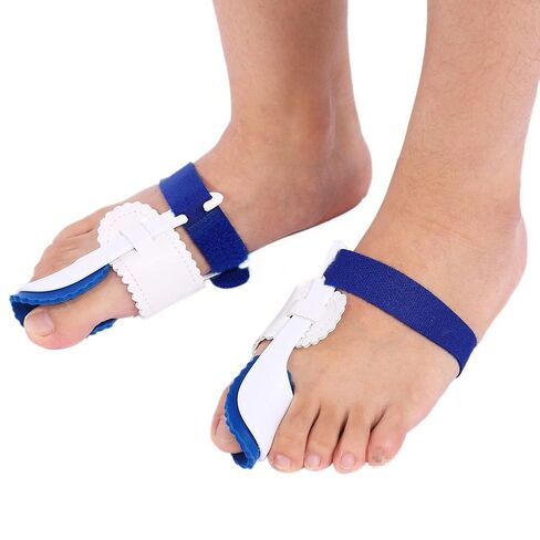 ZJchao Bunion Corrector, 2 Pair Big Toe Bunion Protector Toe Spacers Alignment Straightener Hallux Valgus Night Splint Pads Foot Pain Relief Feet Care in Saudi Arabia