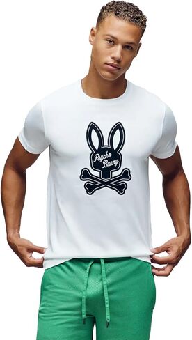 Graphic Derek Center Tee by Psycho Bunny in Saudi Arabia