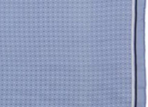 Wyoming Traders Wild Rag Slate Blue Cowboy Multi Polka Dot Silk Scarf in Saudi Arabia