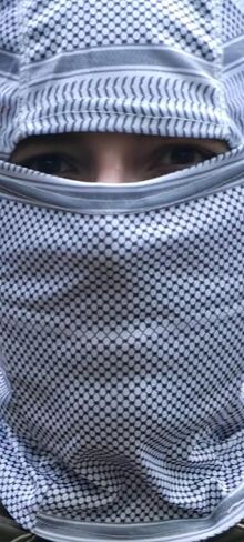 الكوفية الفلسطينية نمط بالاكلافا in Saudi Arabia