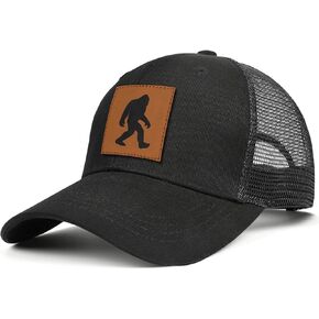 Bigfoot Hat Big Foot Sasquatch Gifts Snapback Trucker Hats for Men Bigfoot Gifts for Dad Husband Father's Day in Saudi Arabia