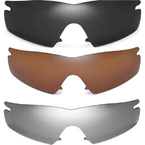 3 Pairs of Polarized Replacement Lenses For Oakley M Frame Strike Sunglasses in Saudi Arabia