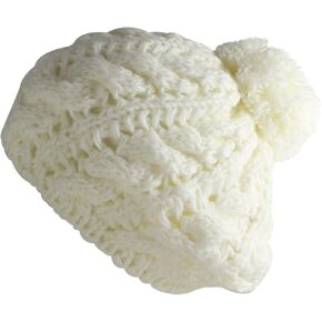 Morehats اثنين من لهجة الكروشيه متماسكة بوم بوم قبعة الشتاء اليدوية التزلج الدافئة in Kuwait