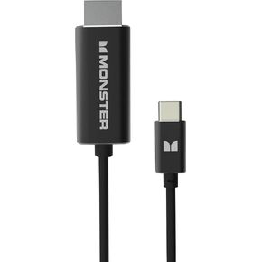 Monster Classic 1.6ft / 0.5m USB C to HDMI Adapter (4k 30Hz) in Saudi Arabia