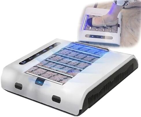 Rechargeable Electric Shoe Polisher - Automatic Sole Cleaning Machine with Induction Sensor, 1000PA Suction Power, Fast 5-Second Wipe for Effortless Shoe Care in Saudi Arabia