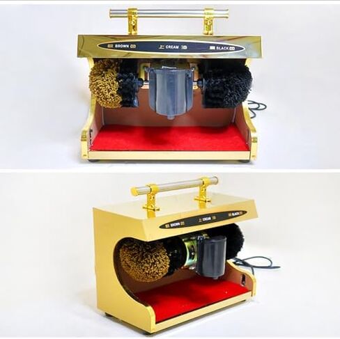 Automatic Electric Shoe Polisher - Smart Induction Shoe Cleaning Machine for Hotels, Offices & Public Spaces - Effortless Shine & Fast Cleaning for All Shoe Types in Saudi Arabia