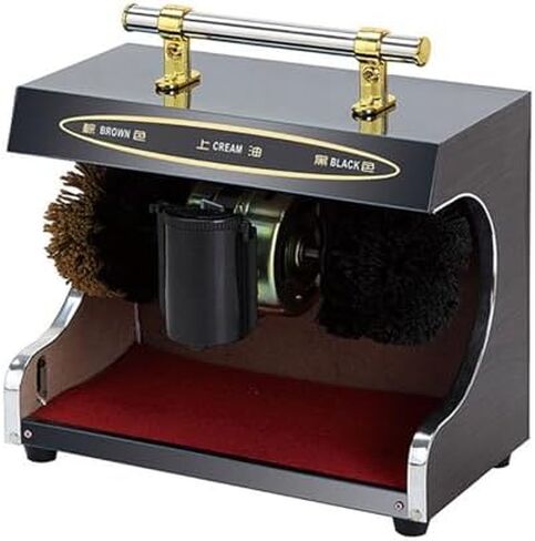 Automatic Shoe Polishing Machine - Fully Automatic Electric Induction Polisher for Home & Hotel Lobby - Fast, Efficient Shoe Care for All Footwear Types in Saudi Arabia