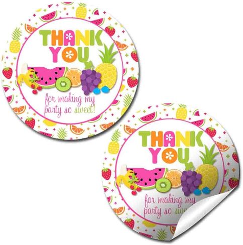 Bake Up Some Fun Cooking & Baking Birthday Thank You Sticker Labels for Girls, 40 2" Party Circle Stickers by AmandaCreation, Great for Party Favors, Envelope Seals & Goodie Bags in Kuwait