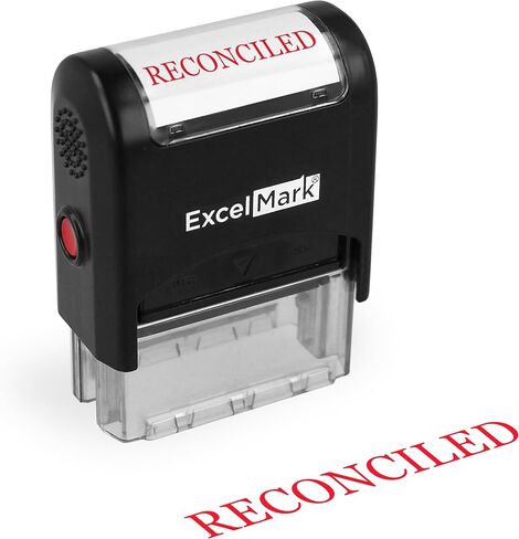 ExcelMark Thank You! Self Inking Rubber Stamp - Red Ink in Kuwait