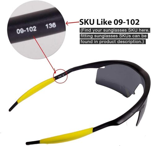 3 Pairs of Polarized Replacement Lenses For Oakley M Frame Strike Sunglasses in Saudi Arabia