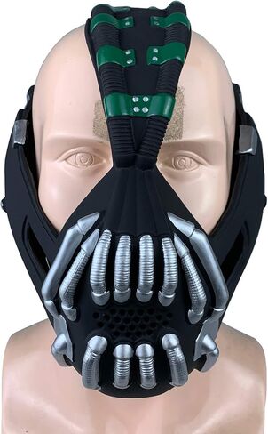 BaronHong Bane Mask المدمرة أقنعة الوجه فارس الظلام يرتفع الفيلم شخصية تأثيري الدعامة زي الملحقات in Saudi Arabia