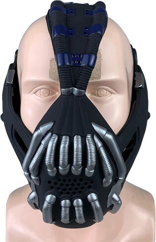 BaronHong Bane Mask المدمرة أقنعة الوجه فارس الظلام يرتفع الفيلم شخصية تأثيري الدعامة زي الملحقات in Saudi Arabia