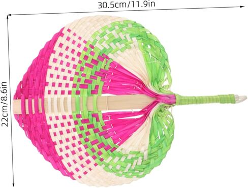 Homoyoyo Handcrafted Fans Handheld Paddle Fans for Summer Cooling Supplies Chinese Style for Outdoor Activities in Saudi Arabia