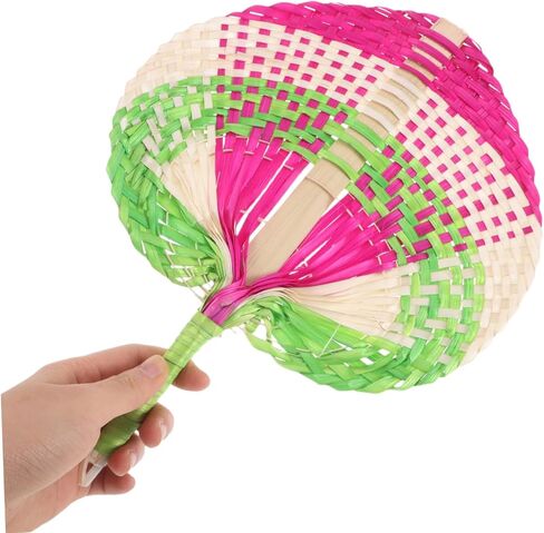 Homoyoyo Handcrafted Fans Handheld Paddle Fans for Summer Cooling Supplies Chinese Style for Outdoor Activities in Saudi Arabia