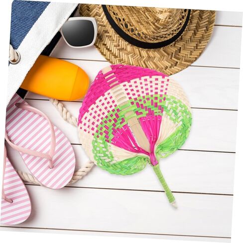 Homoyoyo Handcrafted Fans Handheld Paddle Fans for Summer Cooling Supplies Chinese Style for Outdoor Activities in Saudi Arabia