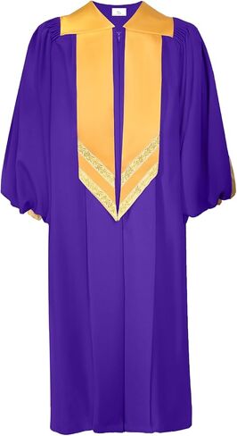 Happy Secret Deluxe Choir Robes with Cuff Sleeves for Church Adults in Saudi Arabia