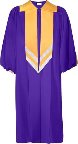 Happy Secret Deluxe Choir Robes with Cuff Sleeves for Church Adults in Saudi Arabia