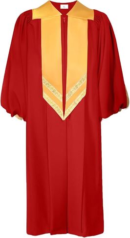 Happy Secret Deluxe Choir Robes with Cuff Sleeves for Church Adults in Saudi Arabia