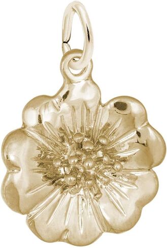 Cherry Blossom 3D Charm (Choose Metal) by Rembrandt| Metal| 10K Yellow Gold in Saudi Arabia