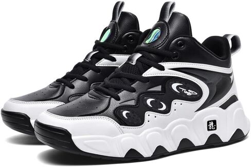Men's Large-Sized High Top Basketball Shoes with Cushioning Rebound Anti Slip Wear-Resistant Casual Sports Shoes in Saudi Arabia