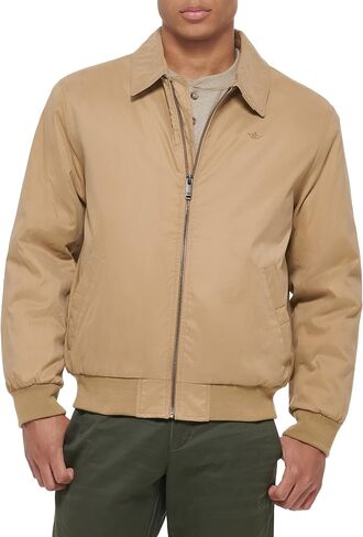 Dockers Men's Microtwill Golf Bomber Jacket in Saudi Arabia