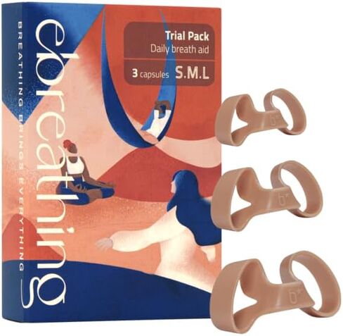 Trial Pack Soft Nasal Breathing Aid for Increased Nasal Breathing - Comfortable Anti Snoring Sleep Aid for Nasal Congestion Relief, Nasal Decongestant for Improved Sleep and More in Saudi Arabia