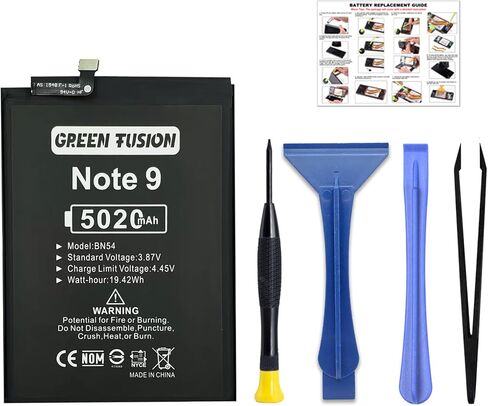 GREEN FUSION for Moto G Stylus 2020 Replacement Battery, KX50 Battery for Moto G Pro & G Stylus & G8 Stylus, 4000mAh, with Repair Toolkit & Installation Guide in Saudi Arabia