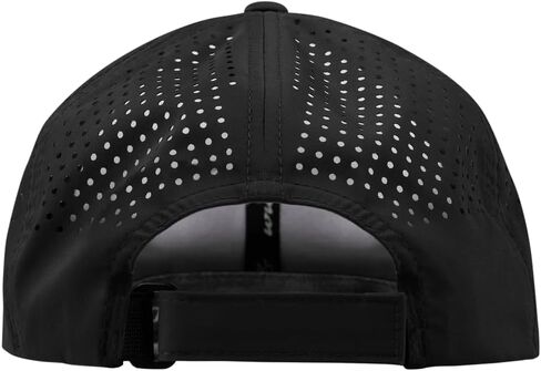 Branded Bills Michigan Stealth PVC Curved Performance, Adjustable Velcro, Lightweight, Comfortable Baseball Cap in Saudi Arabia