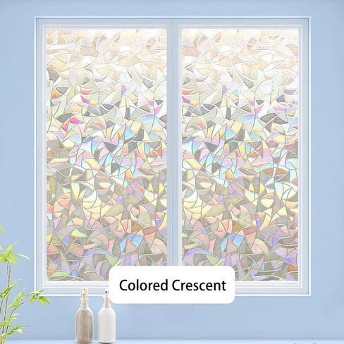 1Roll Self-Adhesive 30x100cm Window Film,Window Film Durable Static Cling Privacy Stickers for Windows Decoration in Saudi Arabia