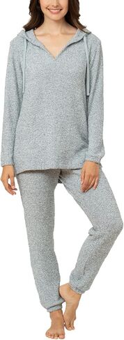 PajamaGram Fuzzy Pajamas For Women - Snuggle Fleece PJ Set For Women in Saudi Arabia