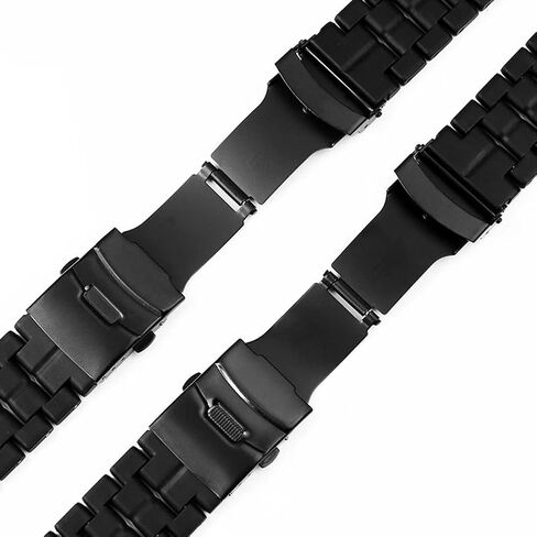 Men's Stainless Steel Strap Compatible for 23mm Luminox Leatherback Sea Turtle Giant 44mm 0320 0321 0323 0324 0325 0329 0330 0333 0335 0337 Ladies outdoor work waterproof watch band wrist strap in Saudi Arabia