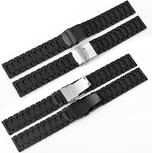 Men's Stainless Steel Strap Compatible for 23mm Luminox Leatherback Sea Turtle Giant 44mm 0320 0321 0323 0324 0325 0329 0330 0333 0335 0337 Ladies outdoor work waterproof watch band wrist strap in Saudi Arabia