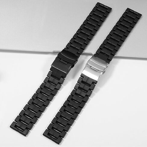 Men's Stainless Steel Strap Compatible for 23mm Luminox Leatherback Sea Turtle Giant 44mm 0320 0321 0323 0324 0325 0329 0330 0333 0335 0337 Ladies outdoor work waterproof watch band wrist strap in Saudi Arabia