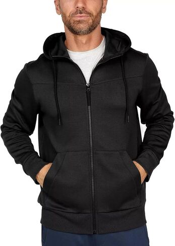 Spyder Active Men's Full Zip Up Hoodie Jacket, Size Medium in Saudi Arabia