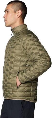 Mountain Hardwear، سترة Temescalborz Down - للرجال، Stone Green، L in Kuwait