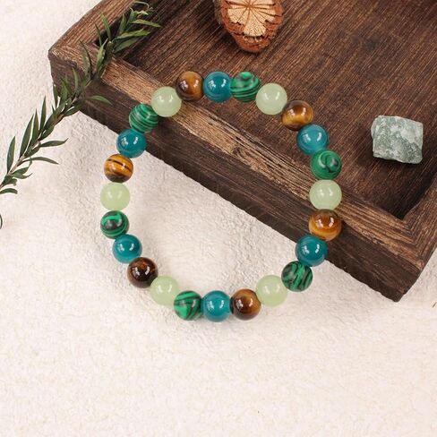 72ore Money Bracelets Attraction for Women Green Jade Money Wealth Feng Shui Luck Bracelets Crystal Protection Jewelry Spiritual Gifts in Saudi Arabia