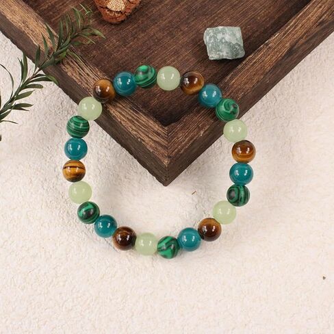 72ore Money Bracelets Attraction for Women Green Jade Money Wealth Feng Shui Luck Bracelets Crystal Protection Jewelry Spiritual Gifts in Saudi Arabia