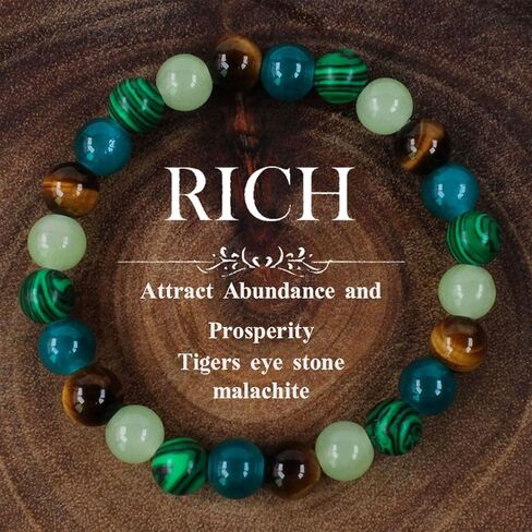 72ore Money Bracelets Attraction for Women Green Jade Money Wealth Feng Shui Luck Bracelets Crystal Protection Jewelry Spiritual Gifts in Saudi Arabia