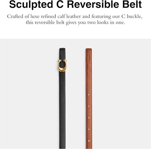 COACH womens 13mm Belt in Kuwait