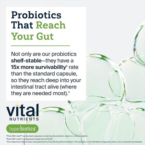 Hyperbiotics Vital Nutrients Pro Men Probiotics | Vegan Advanced Probiotics for Men | Clinically Studied for Prostate Health, Digestive Balance and Gut Health* | Gluten, Dairy, Soy Free | 60 Tablets in Saudi Arabia