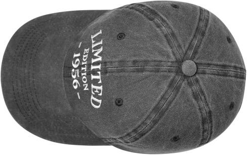 70th Birthday Gifts for Men Women, 70 Year Old Gifts Ideas, Washed Cotton Embroidered Baseball Cap Adjustable in Saudi Arabia