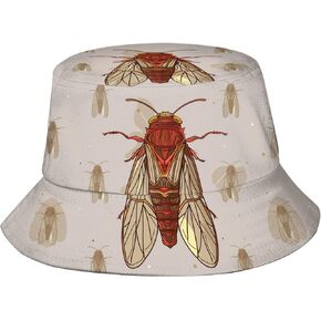 Cute Yellow Duck Bucket Hat Outdoor Summer Beach Sun Hat Packable Fisherman Cap for Men and Women in Kuwait